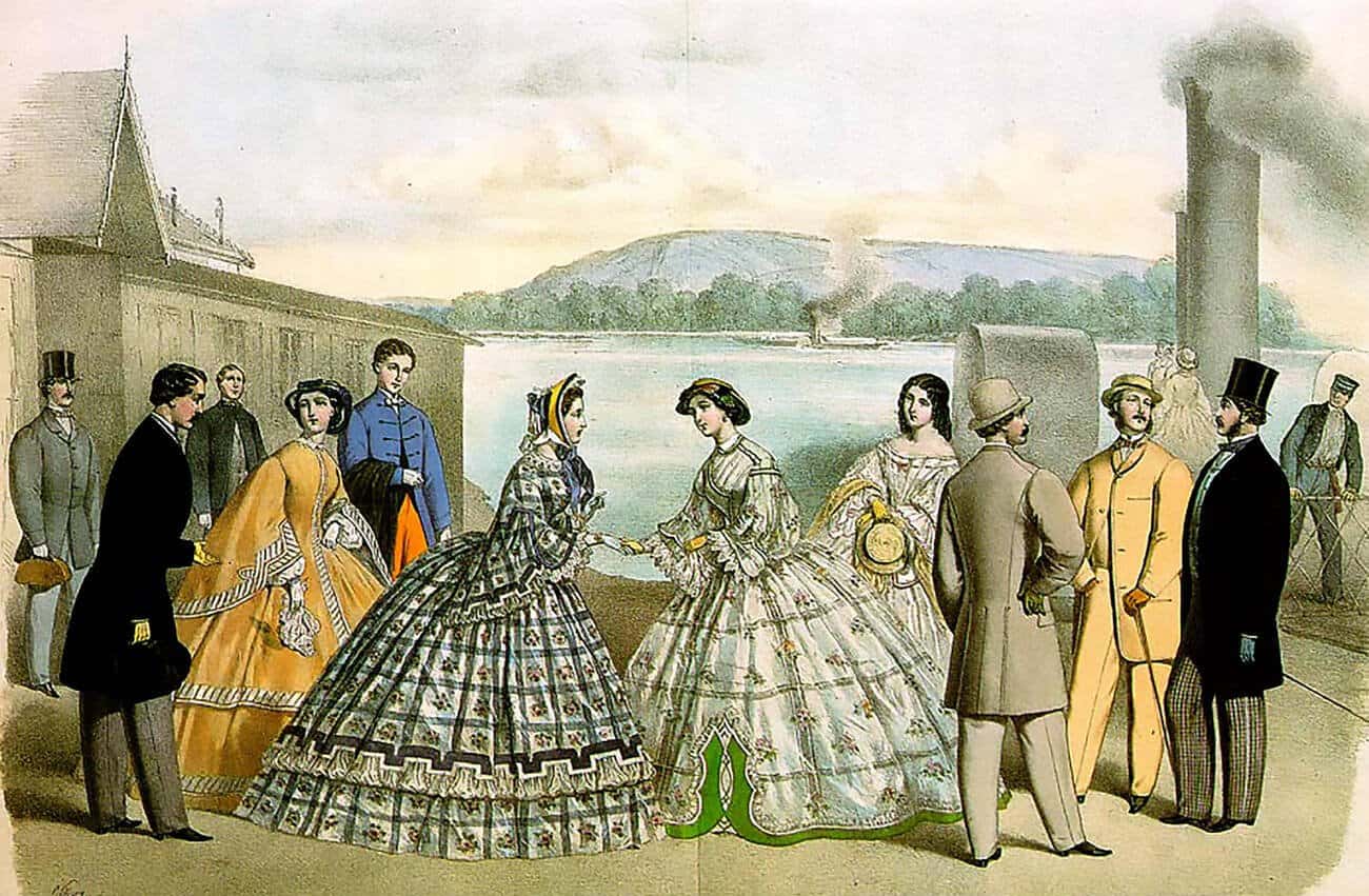 Model inside the Nineteenth Century – The Trendy Fashionista